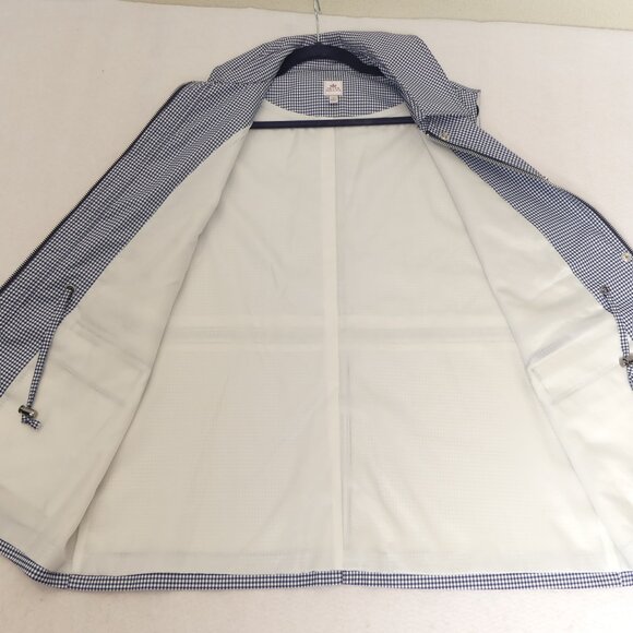 Peter Millar Large Womens Blue and White Check Vest - Picture 5 of 7
